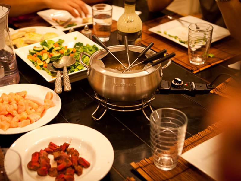 Beef Fondue Switzerland