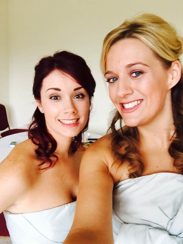 Bridesmaids Alix and Sophia
