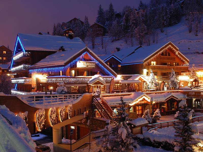 Raclette night out in Meribel 3Vallees