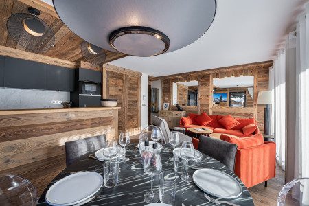 Apartment Blanchot lounge and kitchen 2