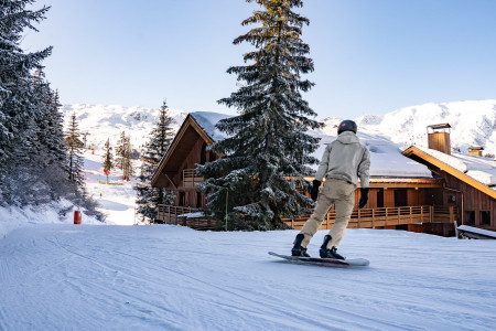Chalet Foret Ski in ski out