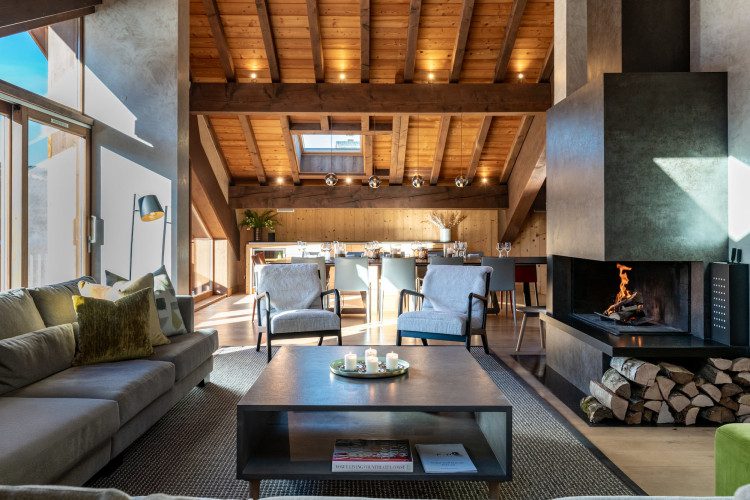 Chalet Apartment Serendipity New Living and dining 2