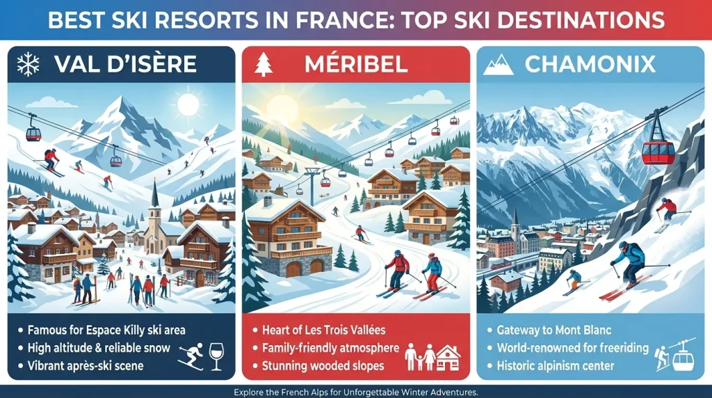 Best Ski Resorts in France