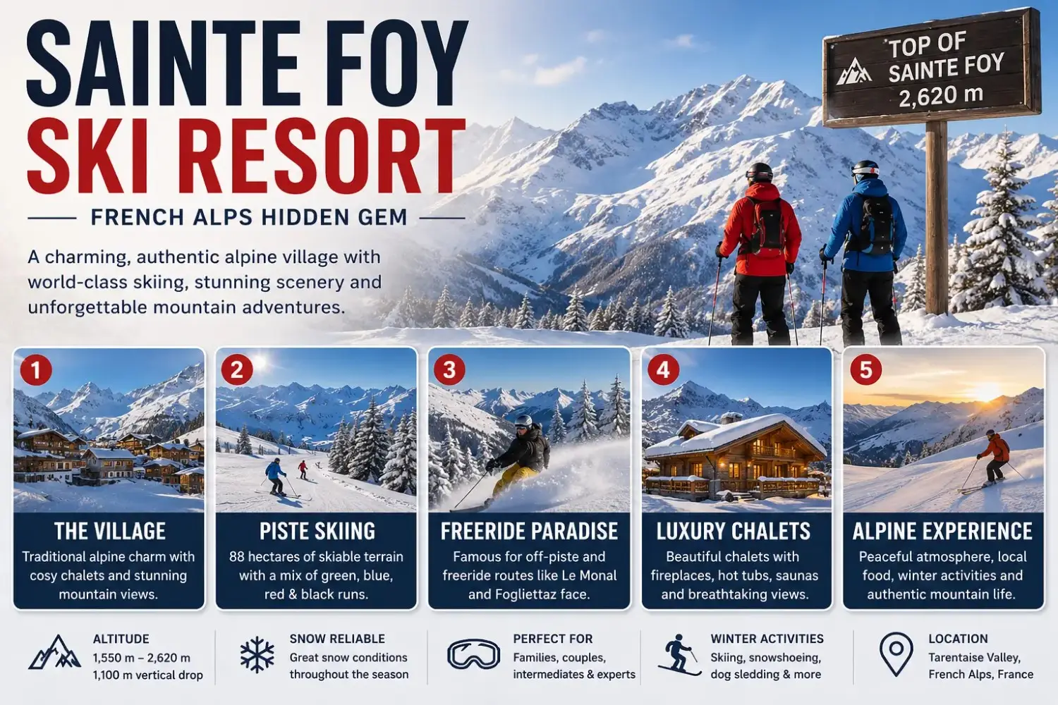Sainte Foy Ski Resort 2026 Best Alpine Skiing Guide