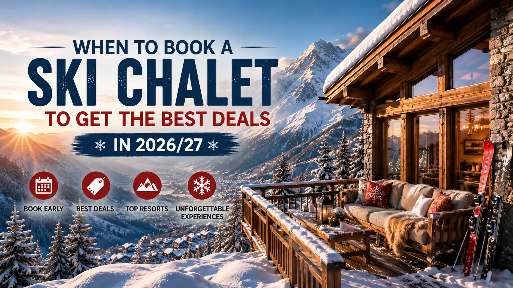 When to Book a Ski Chalet to Get the Best Deals in 2026