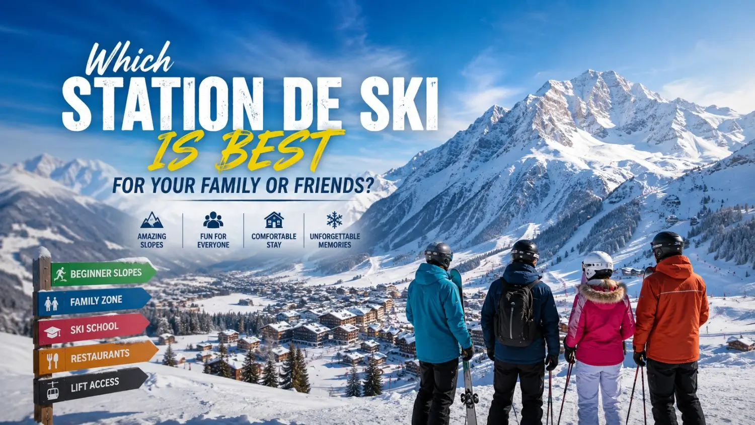 Which Station de Ski Is Best for Your Family or Friends