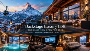 Backstage Luxury Loft Zermatt Bookings Now Open for 2026