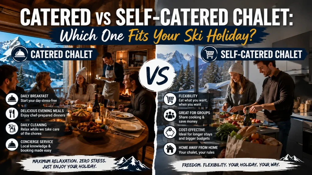 Catered vs Self-Catered Chalet Which One Fits Your Ski Holiday