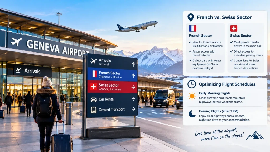 Navigating Geneva Airport: French vs. Swiss Sector Tips