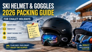 Ski Helmet & Goggles 2026 Packing Guide for Chalet Holidays