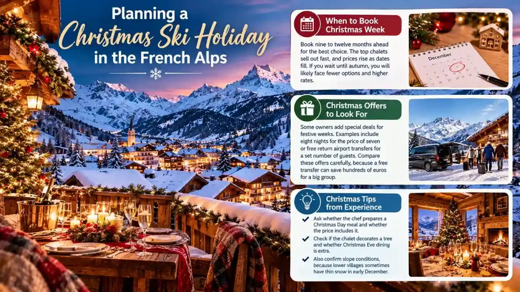 Planning a Christmas Ski Holiday in the French Alps