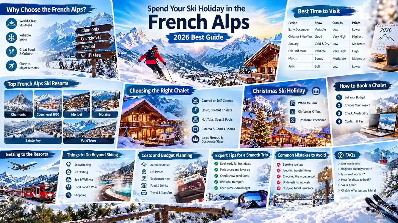 Spend Your Ski Holiday in the French Alps 2026 Best Guide